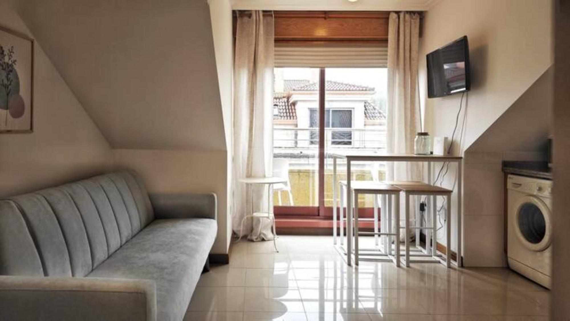 Desconectaengalicia Atico Terraza Playa Panadeira Apartment Sanxenxo Exterior foto