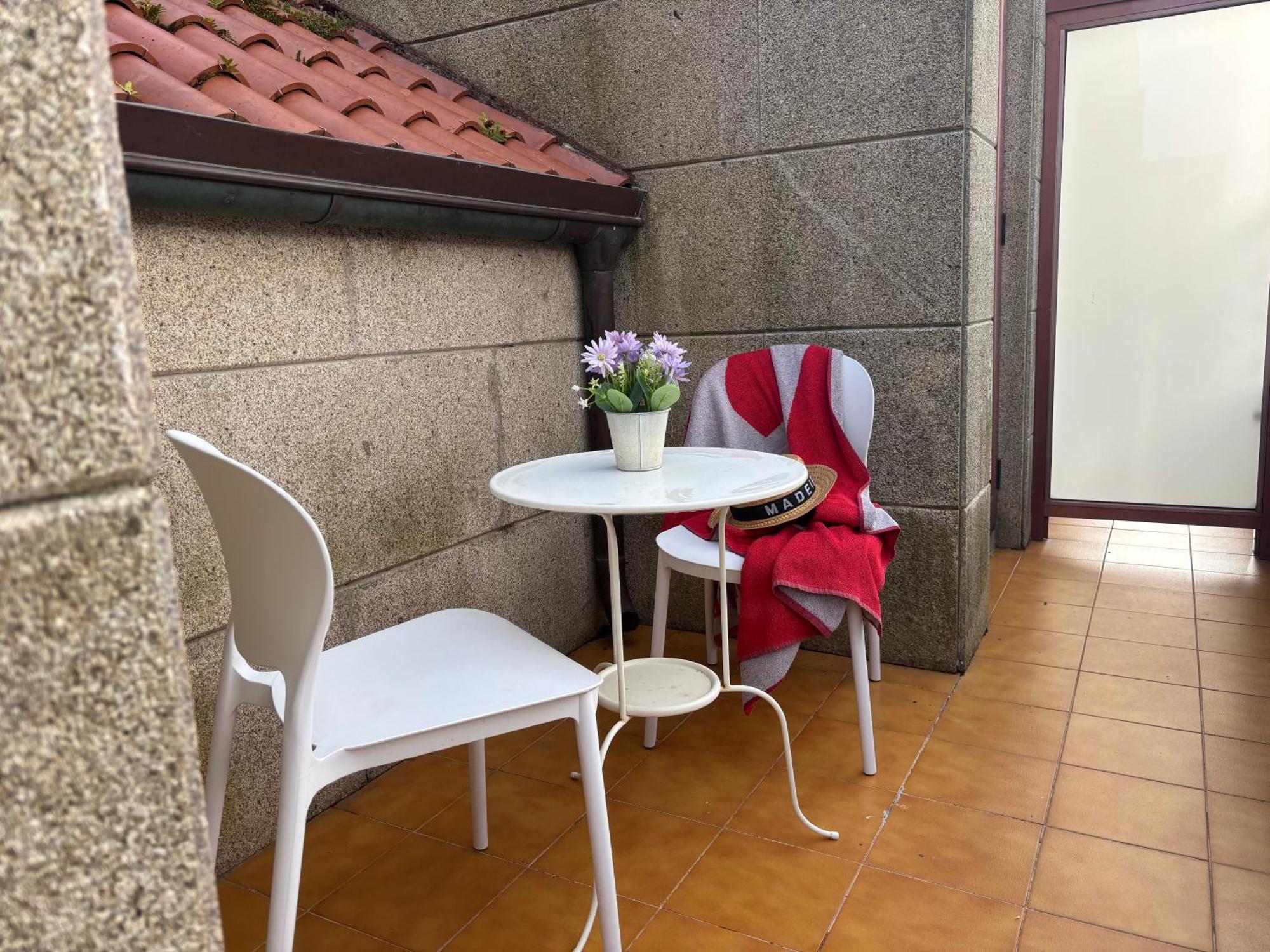 Desconectaengalicia Atico Terraza Playa Panadeira Apartment Sanxenxo Exterior foto